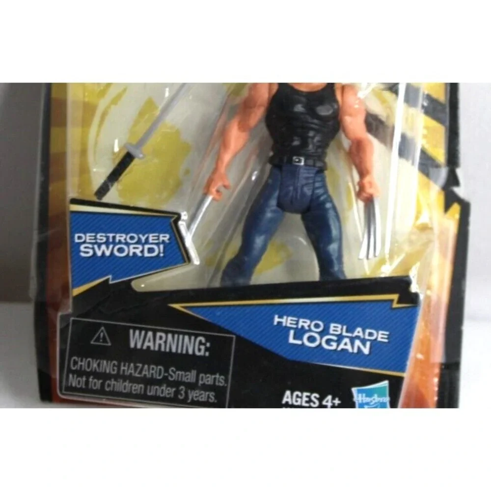 Marvel‎ Wolverine figure with Destroyer Sword Hero Blade Logan 2012 in Pkg 3.75